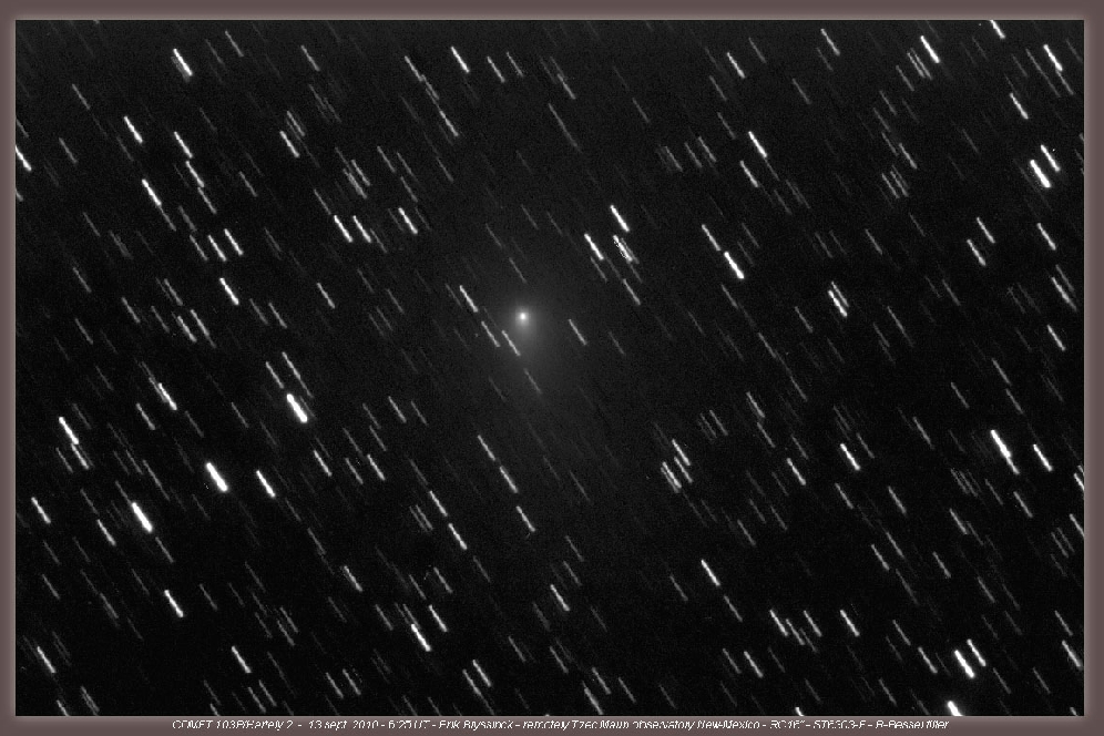 comet 103P/Hartley, Tzec Maun foundation, Erik Bryssinck, 