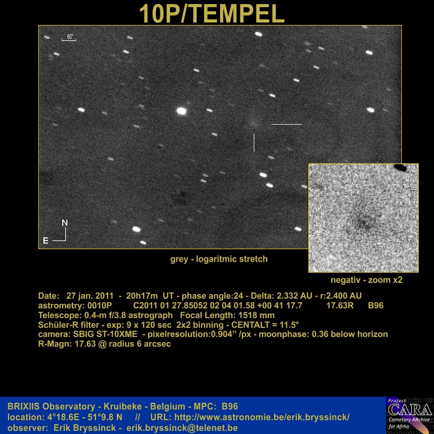 comet 10P/Tempel