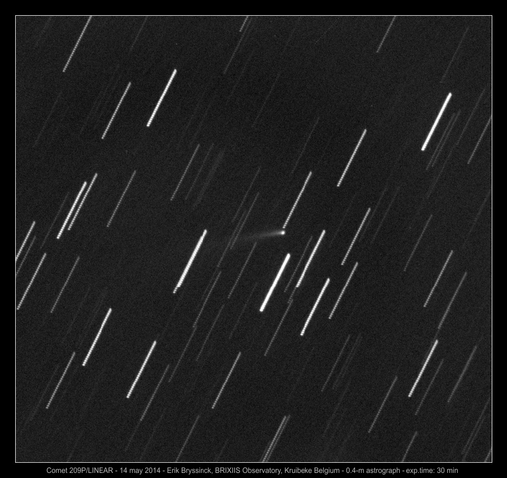 image comet 209P/LINEAR - (c) Erik Bryssinck