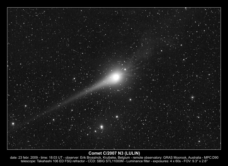 comet C/2007 N3 (LULIN), Erik Bryssinck