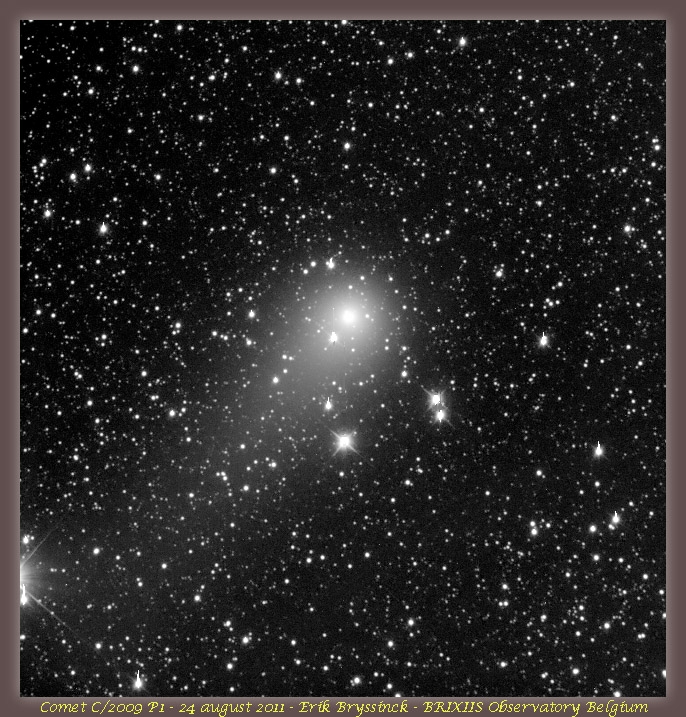image comet C/2009 P1 (GARRAD) on 24 aug. 2011, Erik Bryssinck