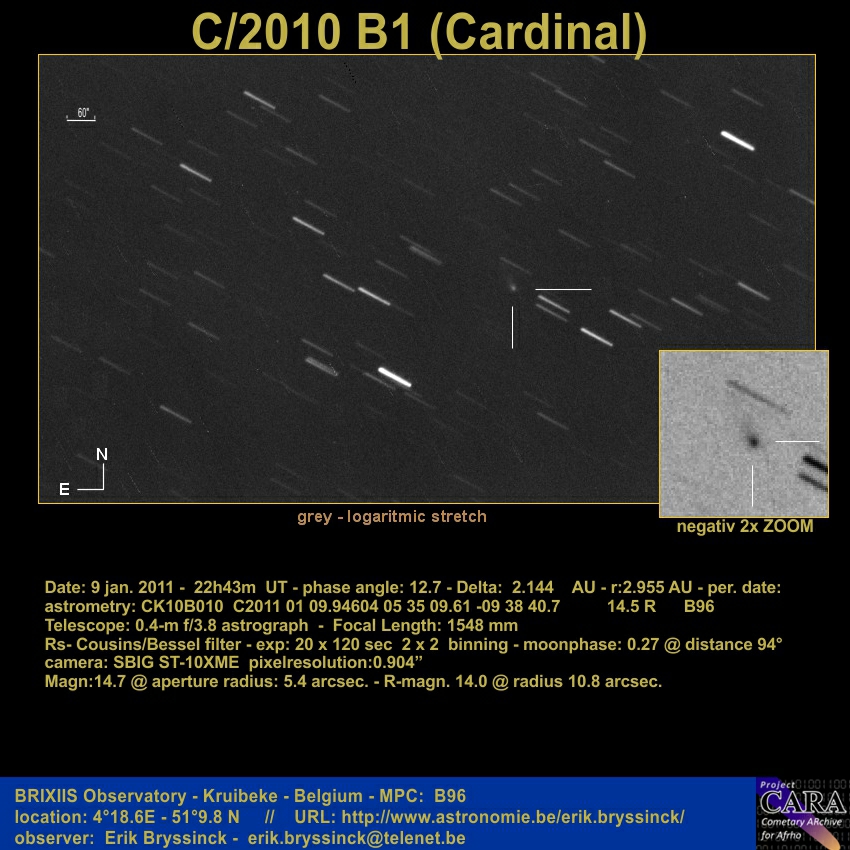 comet C/2010 B1 (Cardinal)