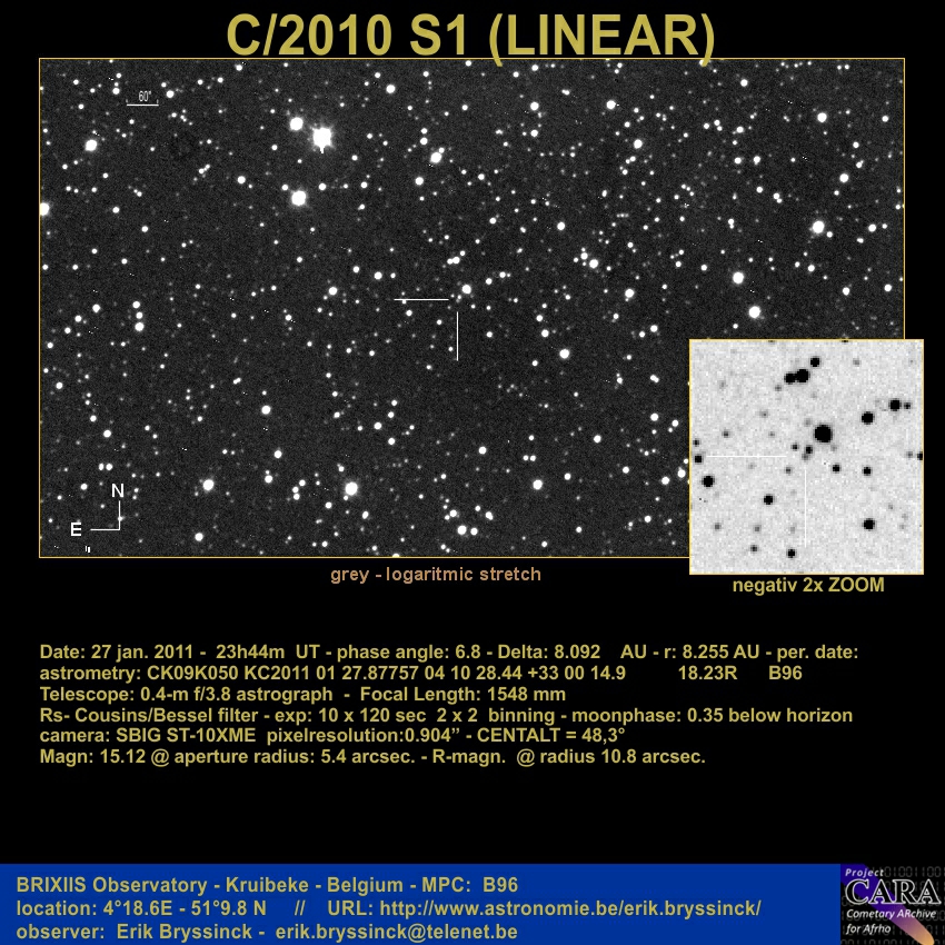 comet C/2010 S1 (LINEAR)
