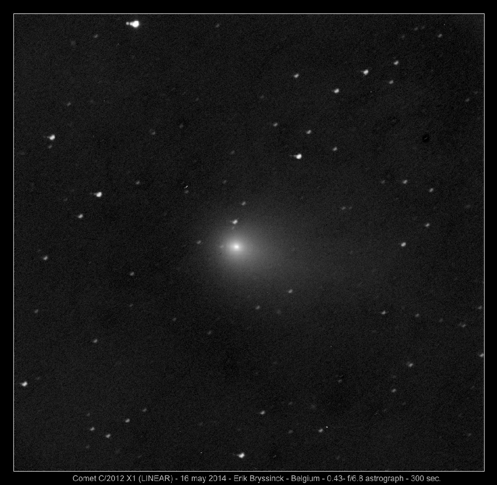 image comet C/2012 X1 - Erik Bryssinck, Belgium