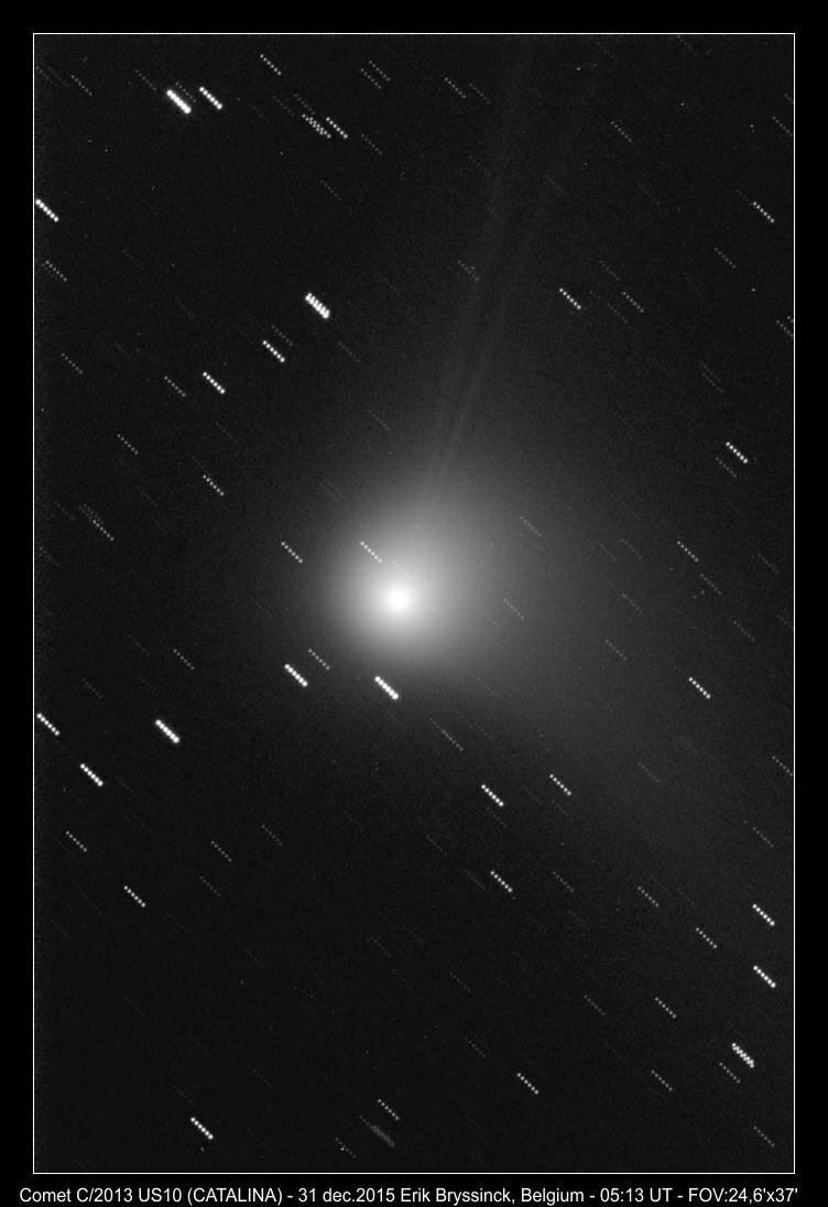 comet C/2013 US10 (CATALINA) by Erik Bryssinck from BRIXIIS Observatory