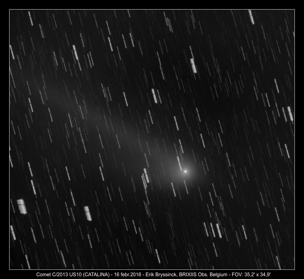 image comet C/2013 US10 (CATALINA) by Erik Bryssinck, BRIXIIS Observatory