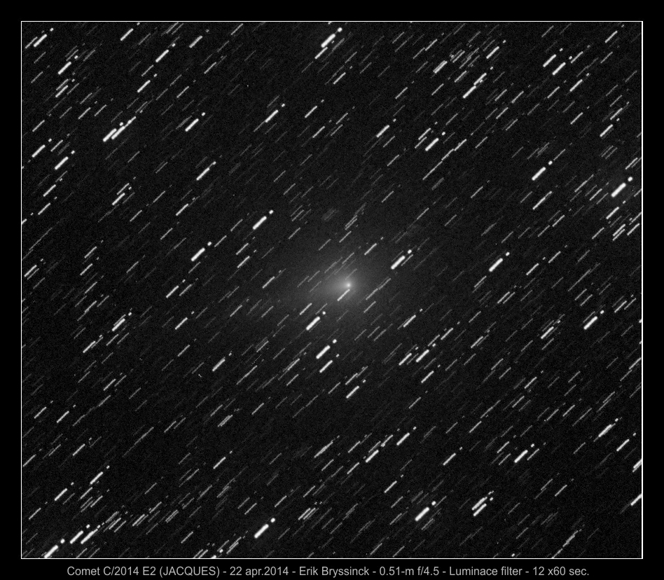 image comet C/2014 E2 (JACQUES) - Erik Bryssinck (c)