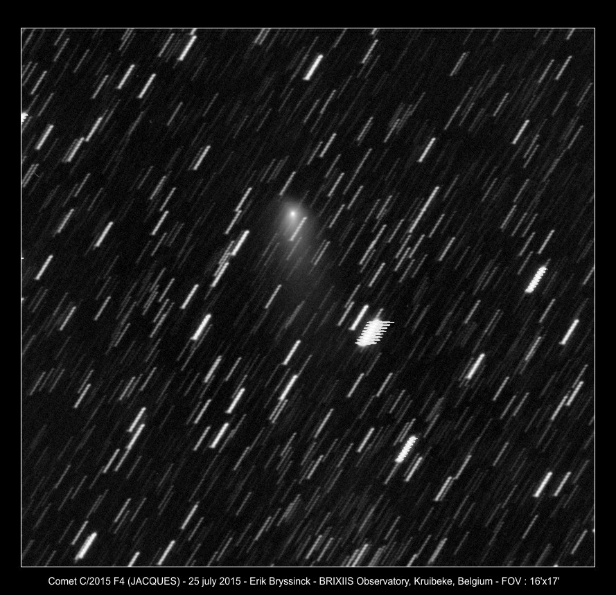 image comet C/2015 F4 by Erik Bryssinck , BRIXIIS Observatory - B96 observatory