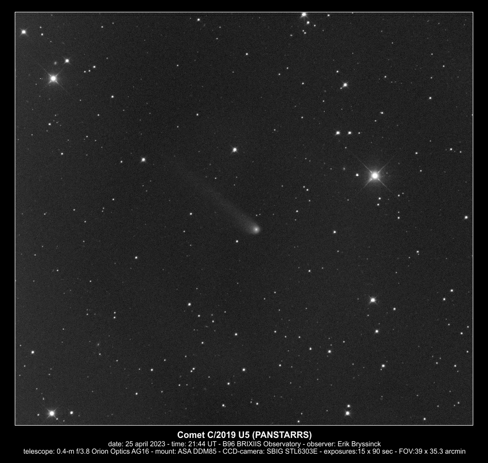 comet C/2019 U5 (PANSTARRS)