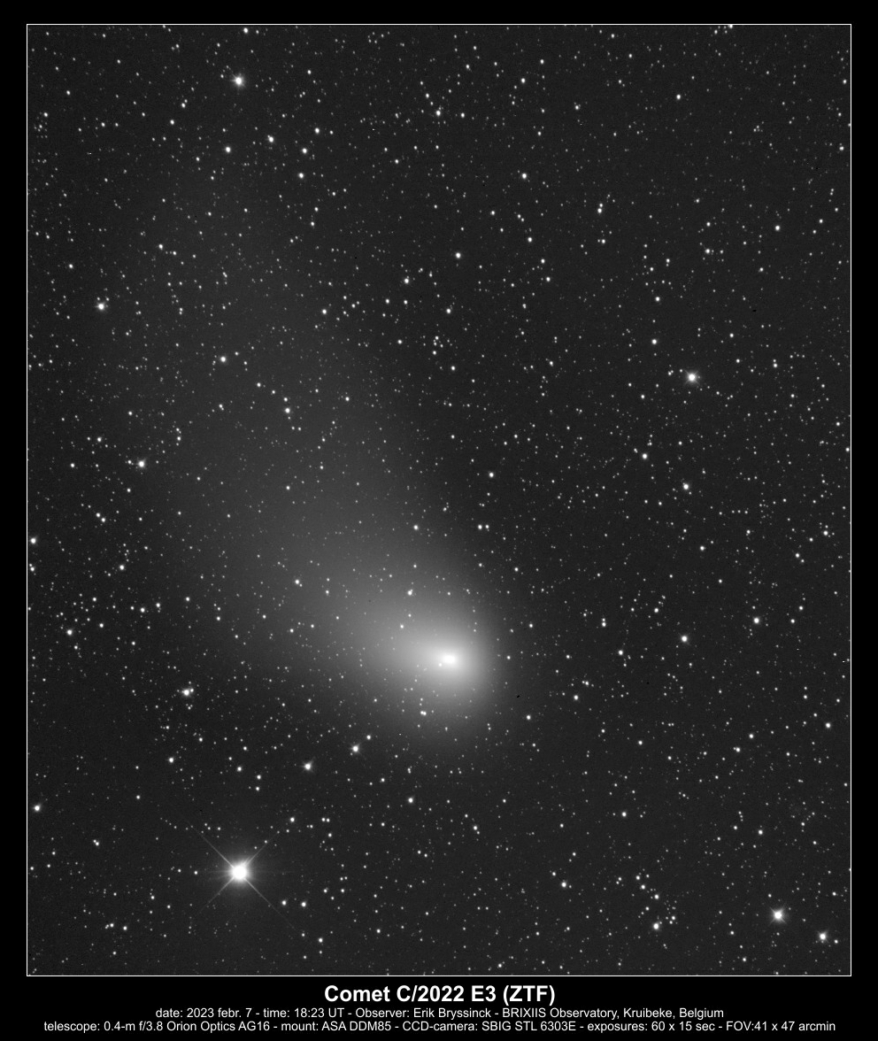 comet C/2022 E3 (ZTF) - E. Bryssinck