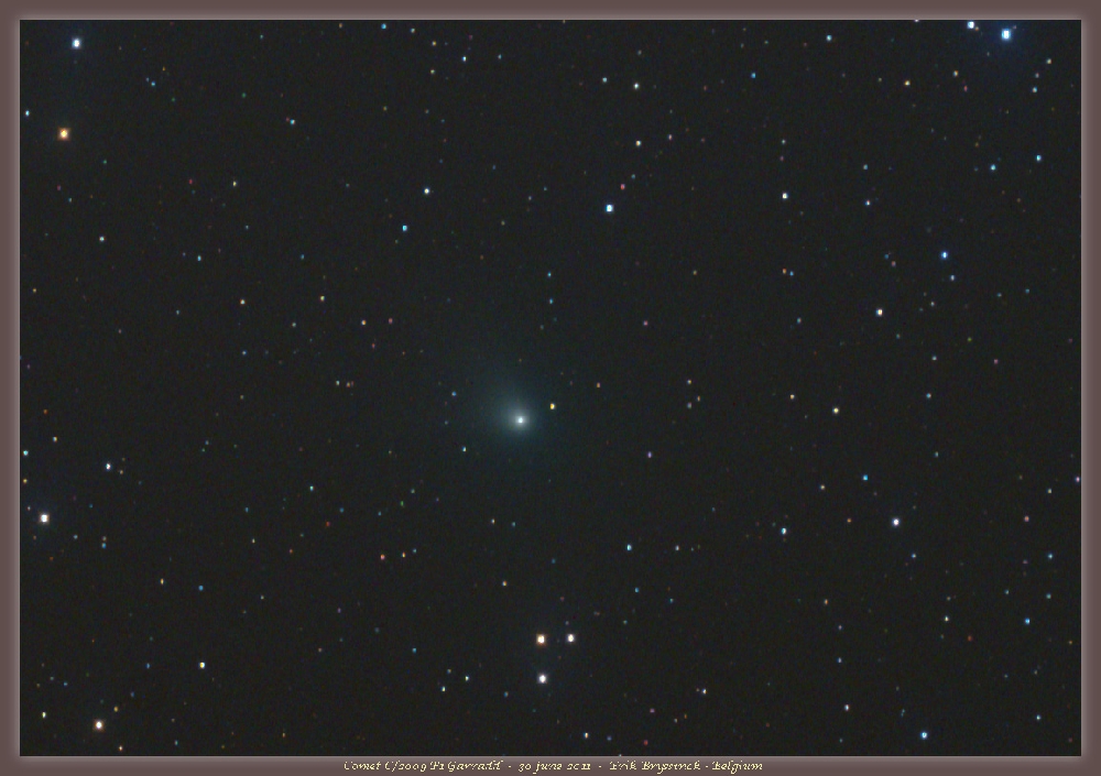 comet C/2009 P1 (GARRAD) on 30 june 2011, Erik Bryssinck
