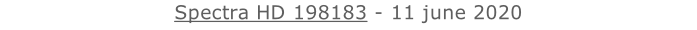 Spectra HD 198183 - 11 june 2020