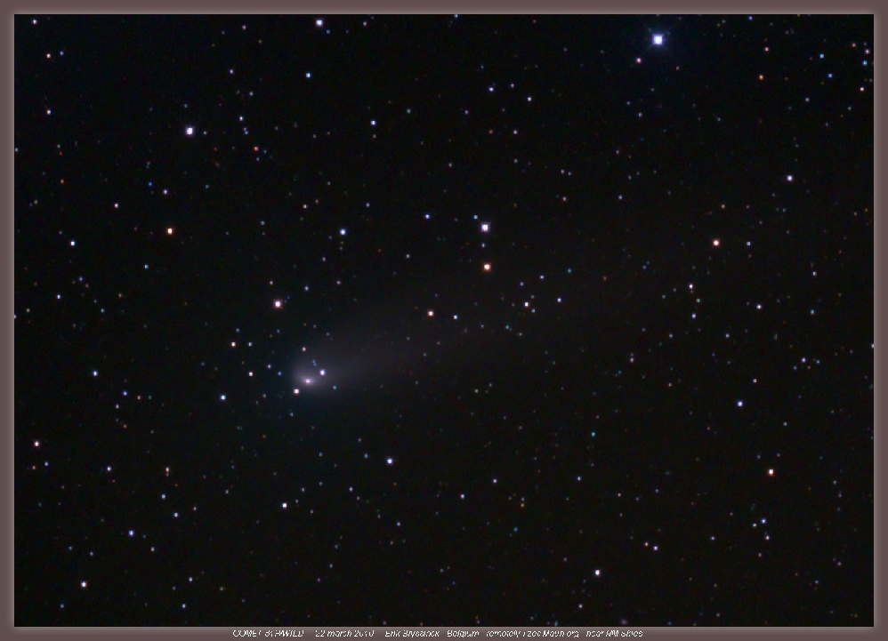 image comet 81P/WILD by Erik Bryssinck on 22 march 2010