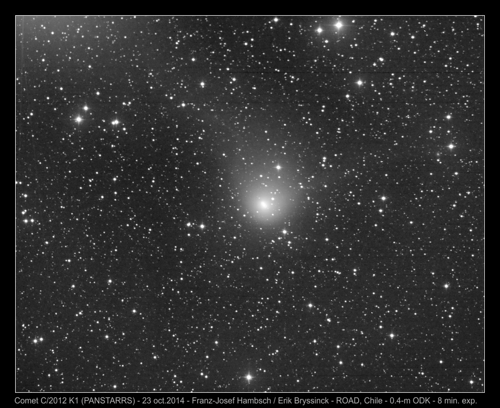 image comet C/2012 K1 - Franz-Josef Hambsch - Erik Bryssinck ROAD Chile