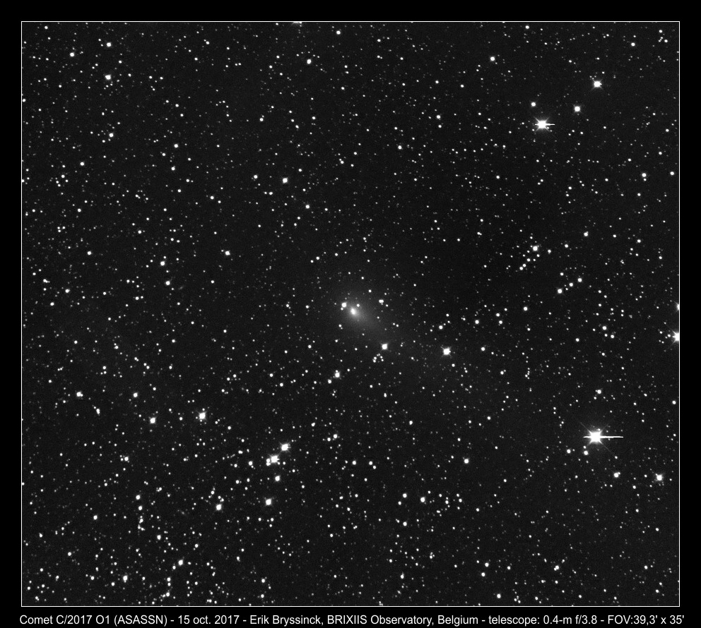 comet C/2017 O1 (ASASSN) - Erik Bryssinck - 15 oct. 2017