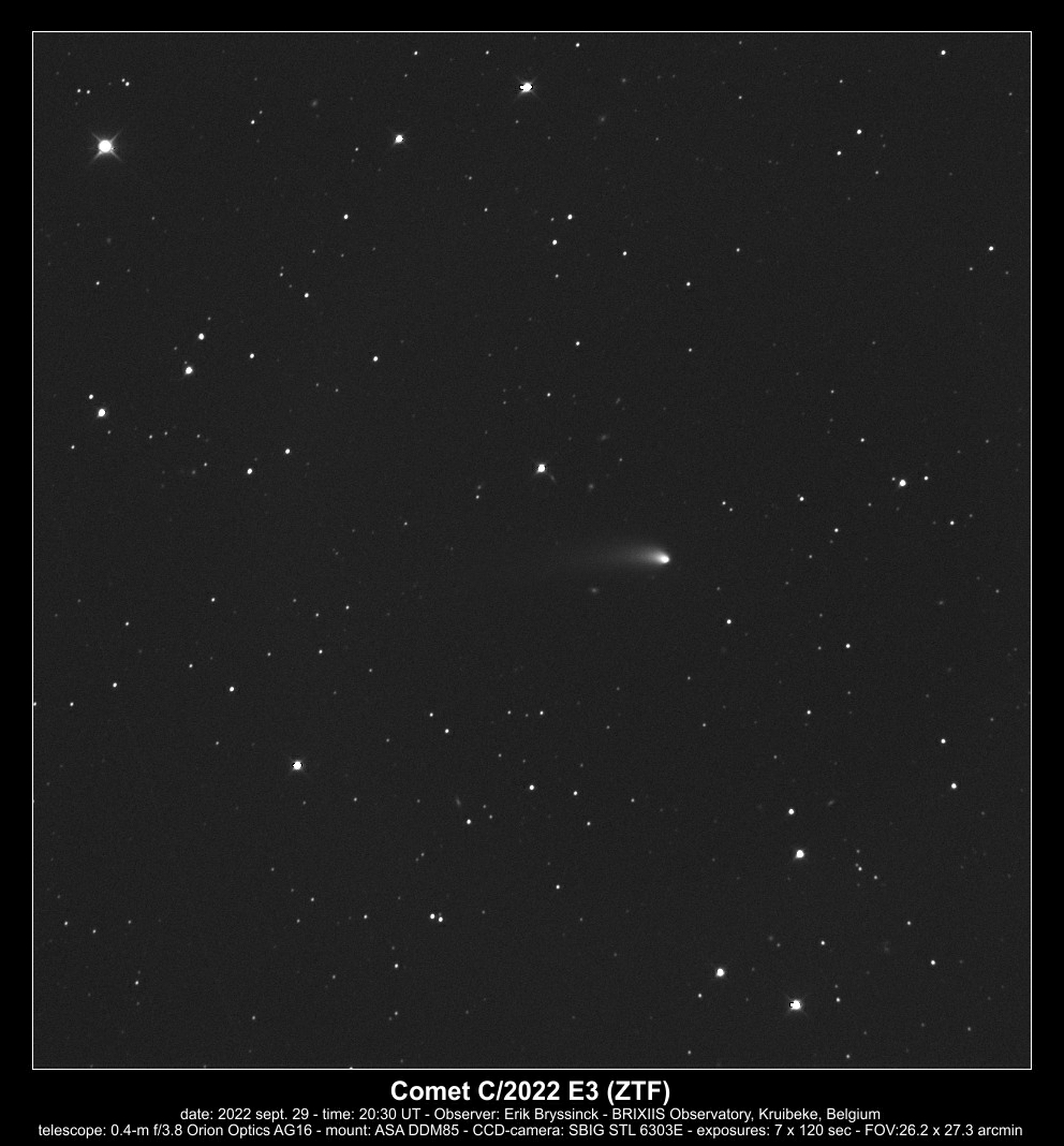 comet C/2022 E3 (ZTF) - Erik Bryssinck