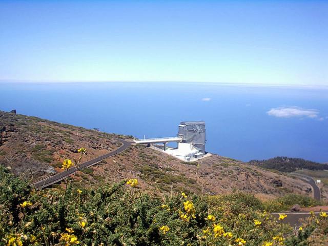 Telescope Nationale Galileo on La Palma, image by Erik Bryssinck - 2005